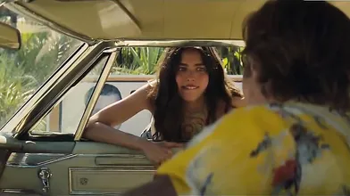 Margaret Qualley Shows Her Dirty Feet
