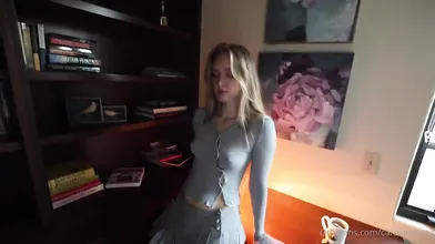 Caroline Zalog JOI Riding Video Leaked