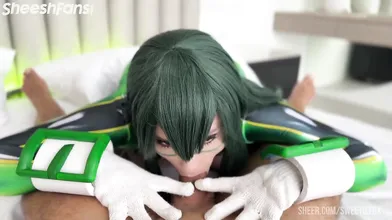 Sweetie Fox Froppy From My Hero Academia Deepthroats & Fucks Creampie Leaked Porn Video