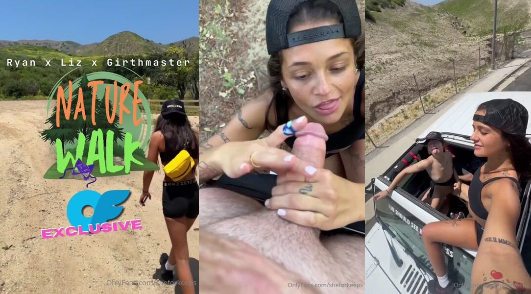 Girthmasterr With Ryan Reid & Lizjordanxxx Threesome Jungle Fuck Onlyfans video