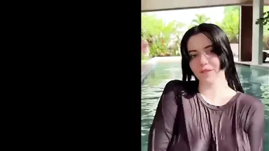 Alina Becker Wet Purple Shirt Juicy Boobs Playing Compilation Full Leak