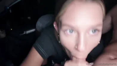Babymahls Gets Pounded In The Car