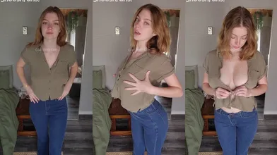 Makoshake Aka Carmen Rae Brown Shirt Nude Titty Teasing Renew Leak