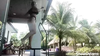 Paige Vanzant Taking Top Off And Skinny Dipping Livestream Leak