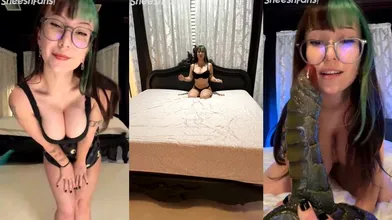 Bigtittygothegg Jiggly Boobs And Using Favorite Monster Toy Onlyfans Livestream Leak