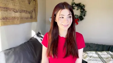 Laci Witton Christmas Solo Masturbation