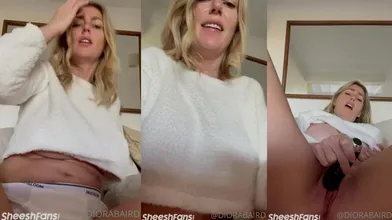 Diora Baird White Sweater Nude Pussy Masturbating Leak Video