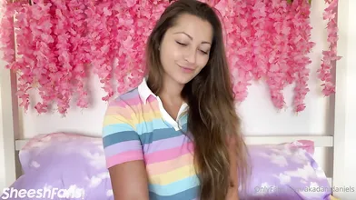 Dani Daniels Masturbating Thick Pussy Solo Spreading Up