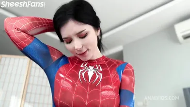 Sweetie Fox Spider Man Bg Fucking Her Pussy By A Big Cock