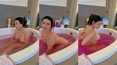 Alinity Fully Naked In Bathtub Flashed Her Nude Pussy And Butthole Leak Ppv Onlyfans