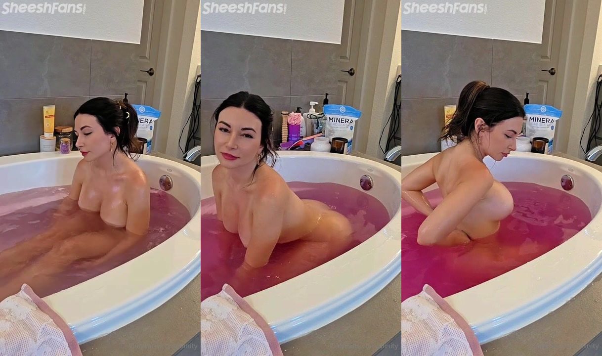 Alinity Tamamen Çıplak Küvette Çıplak Kedisini ve Popo Deliği Sızıntısını Gösterdi Ppv Onlyfans