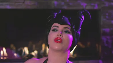 Korina Kova Tempts As Maleficent