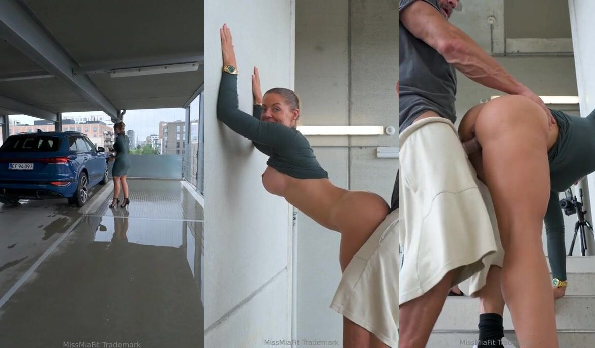 Missmiafit Gets Hammered On The Stairs