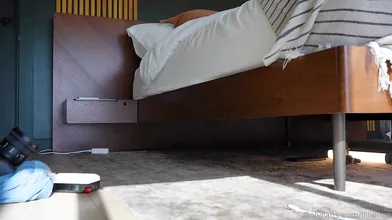 Asian Lillie Nue Gets Stuck And Creampied
