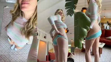 Diora Baird Teases Her Curves While Dancing