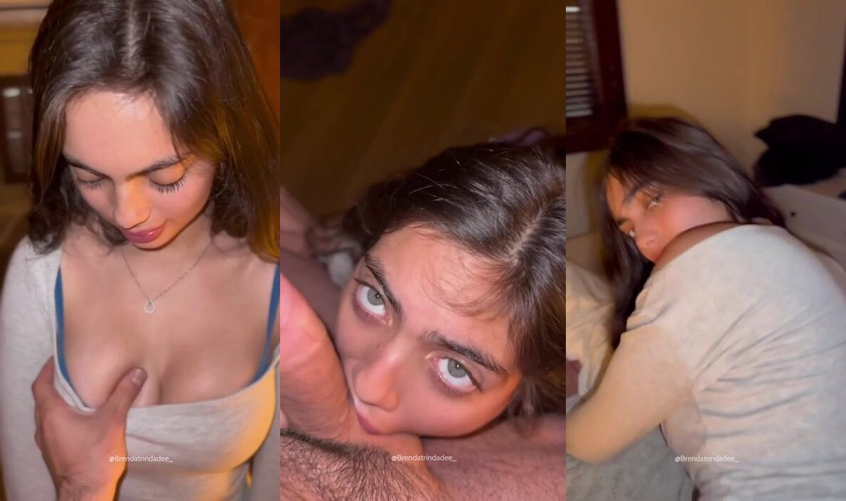 Brenda Trindade Sucks A Dick Then Rides On It