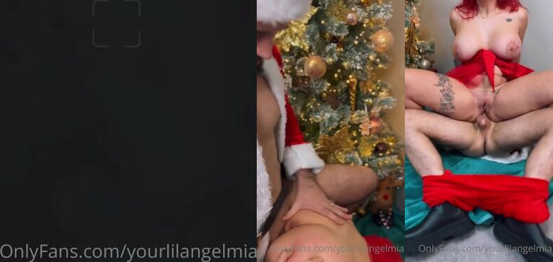 Foxy Mia Receives Anal From Santa Claus