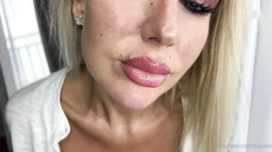 Lucy Sea Seduces You In Her White Lingerie
