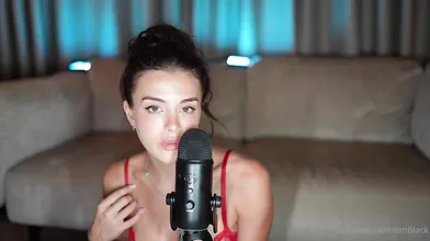 Emily Black's ASMR Turns Into Masturbation