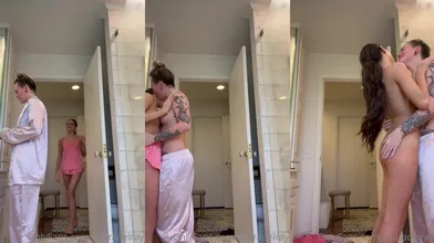 AlluraDelRay & Thatsydgirl's Foreplay Before Shower Sex