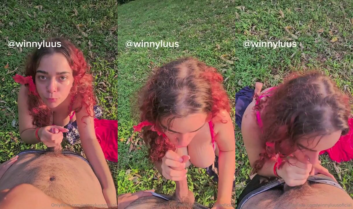 Winnyluusoficial 在外面口交