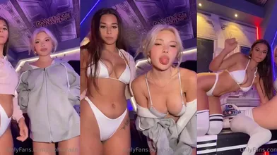 SophieRaiin And Friend Tease Their Curves
