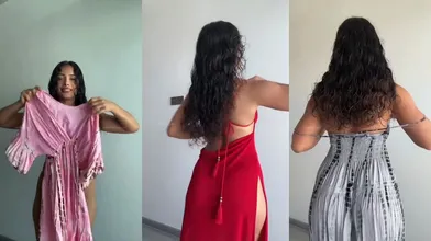 Melimtx - Nue Essaye son Nouveau Haul dEte Sexy