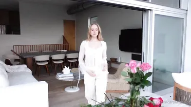 Caroline Zalog Penthouse Tease