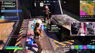 Nacre Victoire - Live Fortnite 1 kill = 1 vêtement en moins
