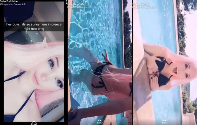 Belle Delphine Holiday Fun Premium-Snapchat-Video
