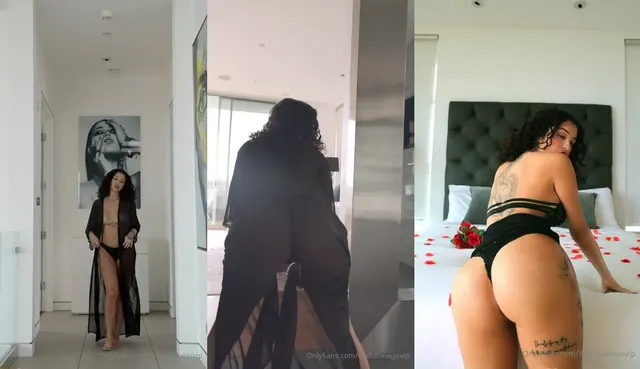Malu Trevejo Nude See-Through Twerking Video