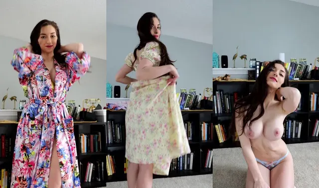 Abby Opel Nude Dress Pussy Slip Video