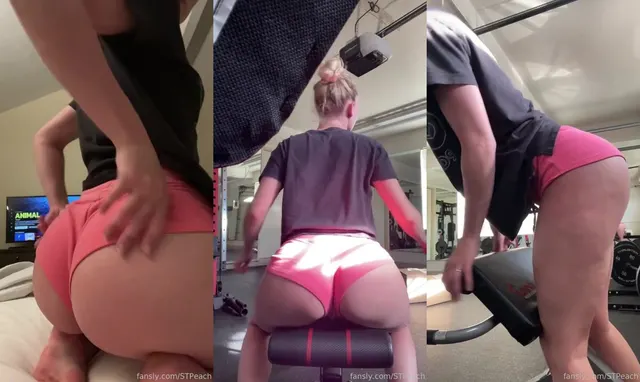 STPeach Ass Workout Fansly Video Leaked part 2