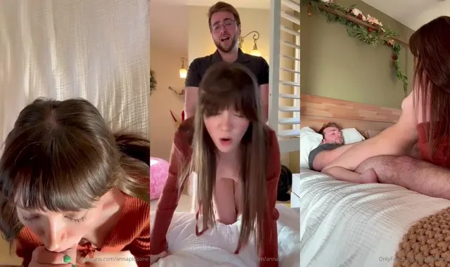 AnnaPlusOne Nude POV Blowjob Creampie Fuck Video Leaked