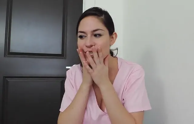 Ashley Alban Nurse Laughs at Your Dick Video