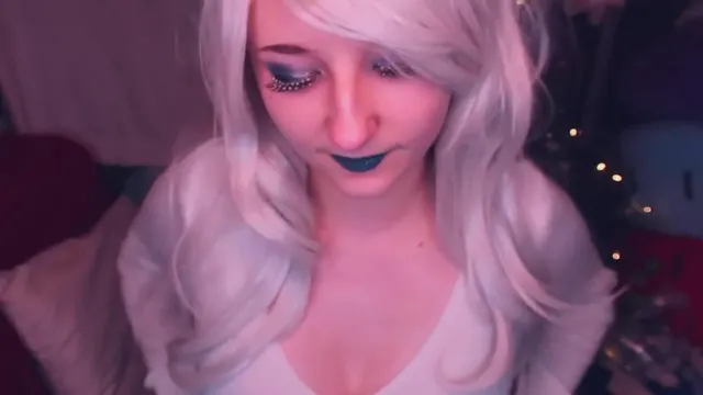AftynRose ASMR White Thong Angel Cosplay Video!