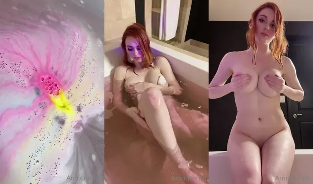 Amouranth Nude Bathtub Video