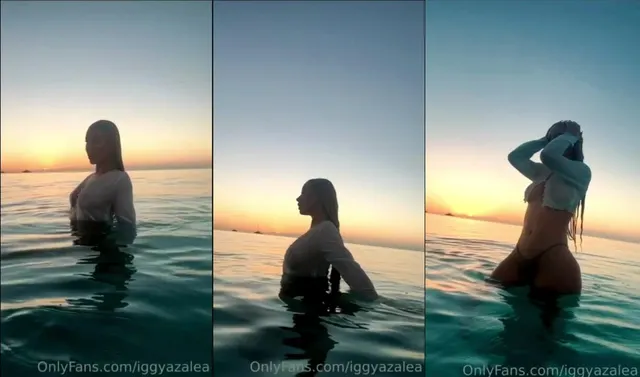 Iggy Azalea Nude Wet Photoshoot Video
