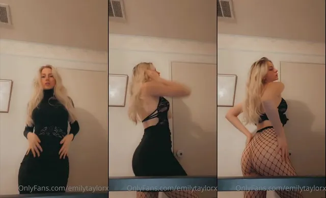 MsFiiire Sexy Dress Striptease Video