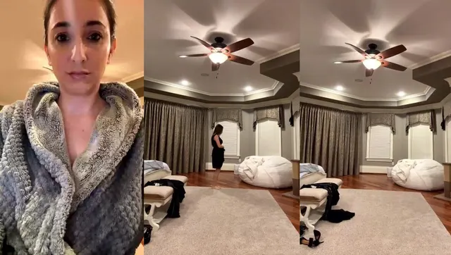 Christina Khalil Sexy Dresses Try On Livestream