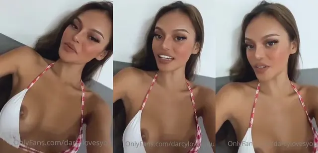DarcyLovesYou Bikini Tits Reveal OnlyFans Video Leaked