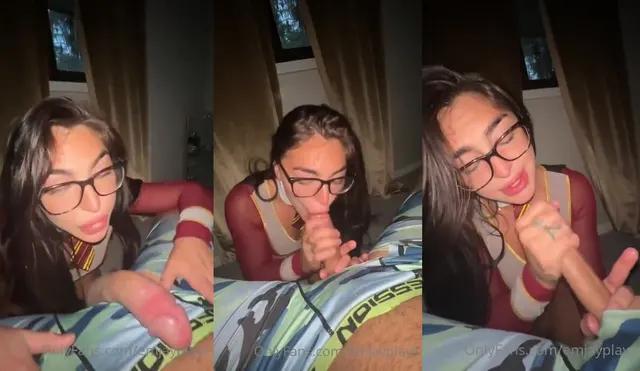 Emily Rinaudo Cumshot Facial POV Video