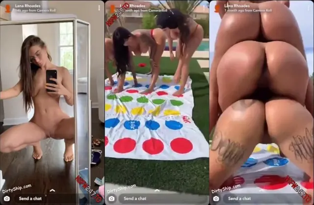 Brittanya Razavi Alva Jay & Lana Rhoades Nude Outdoor Fun