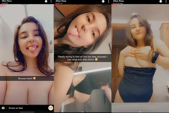 AftynRose ASMR Nude Shower Time Video Leaked