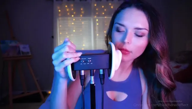 HeatheredEffect ASMR Ear Licking Onlyfans Video