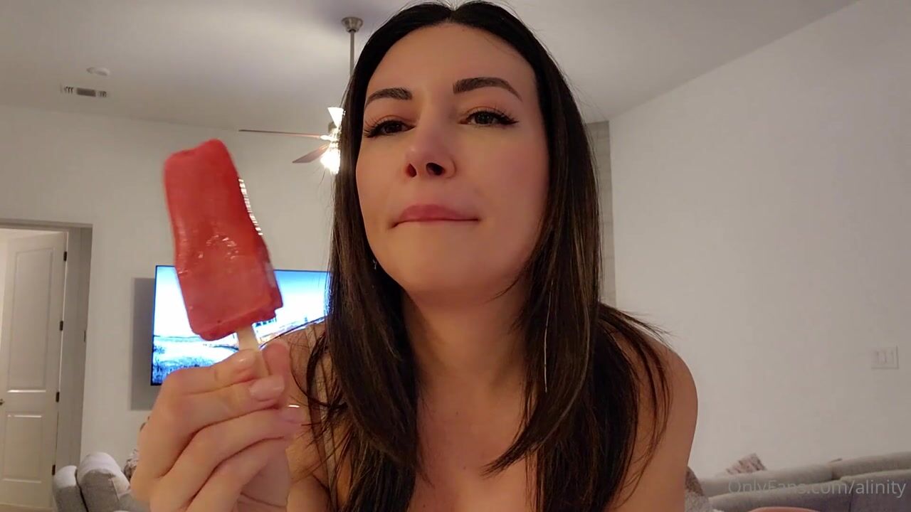 Alinity Popsicle Sucking Licking PPV Onlyfans Video Leaked