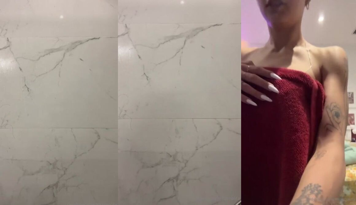 Mia Khalifa OnlyFans Wet Boobs Shower Video Leaked