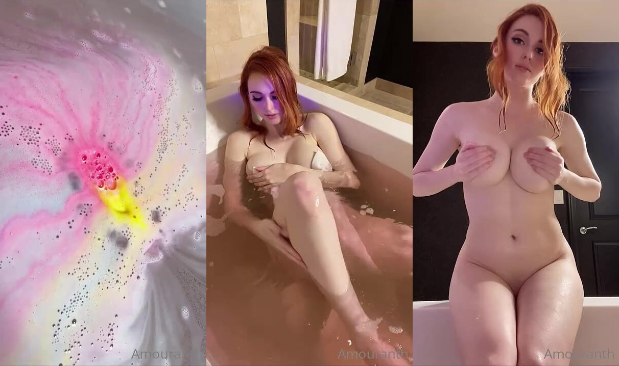 Amouranth BathTub Nude Video Leaked