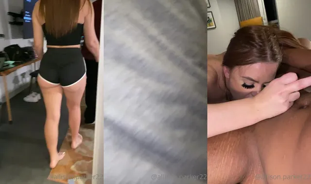 Allison Parker BBC Blowjob Sex Tape Video Leaked