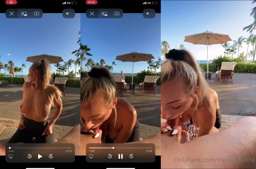 Therealbrittfit Nude Public Blowjob Video Leaked